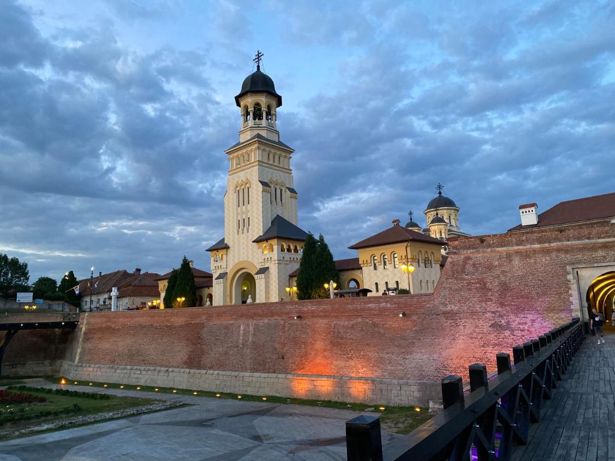 Studio Panoramic With Balcony And Parcul Unirii View Alba Iulia Exterior photo